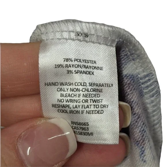 NEW Caslon Lena Purple Floral Pullover Top Size M - Picture 6 of 8